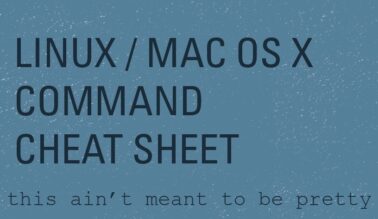 mac terminal cheat sheet pdf